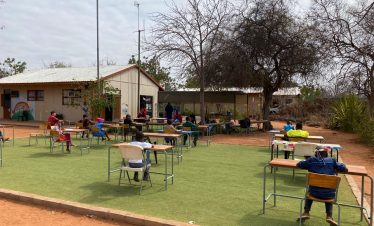 Lion Sanctuary Teaching School - outdoor classroom