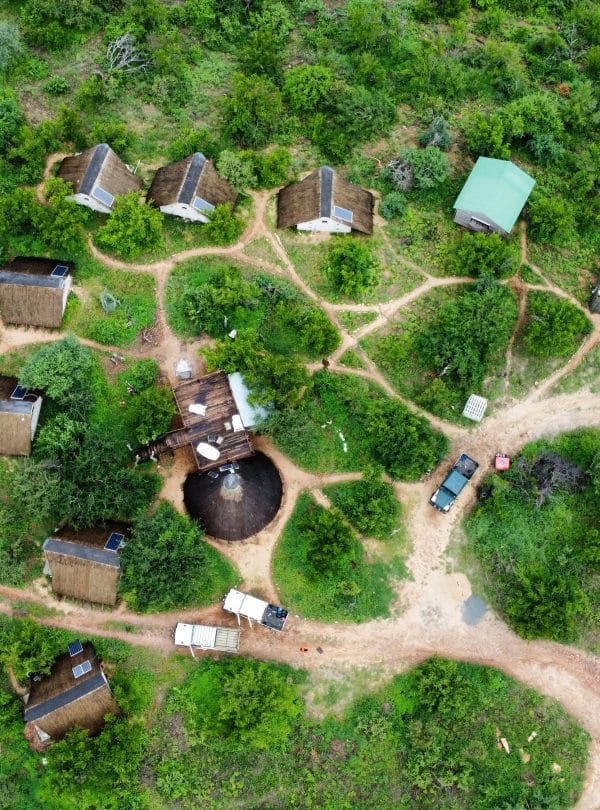 Kruger Guardians Big 5 Conservation -Chalets 2 from above Inside Kruger
