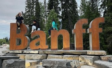 Tayla Brasch - Canada - Banff Signage - UGC
